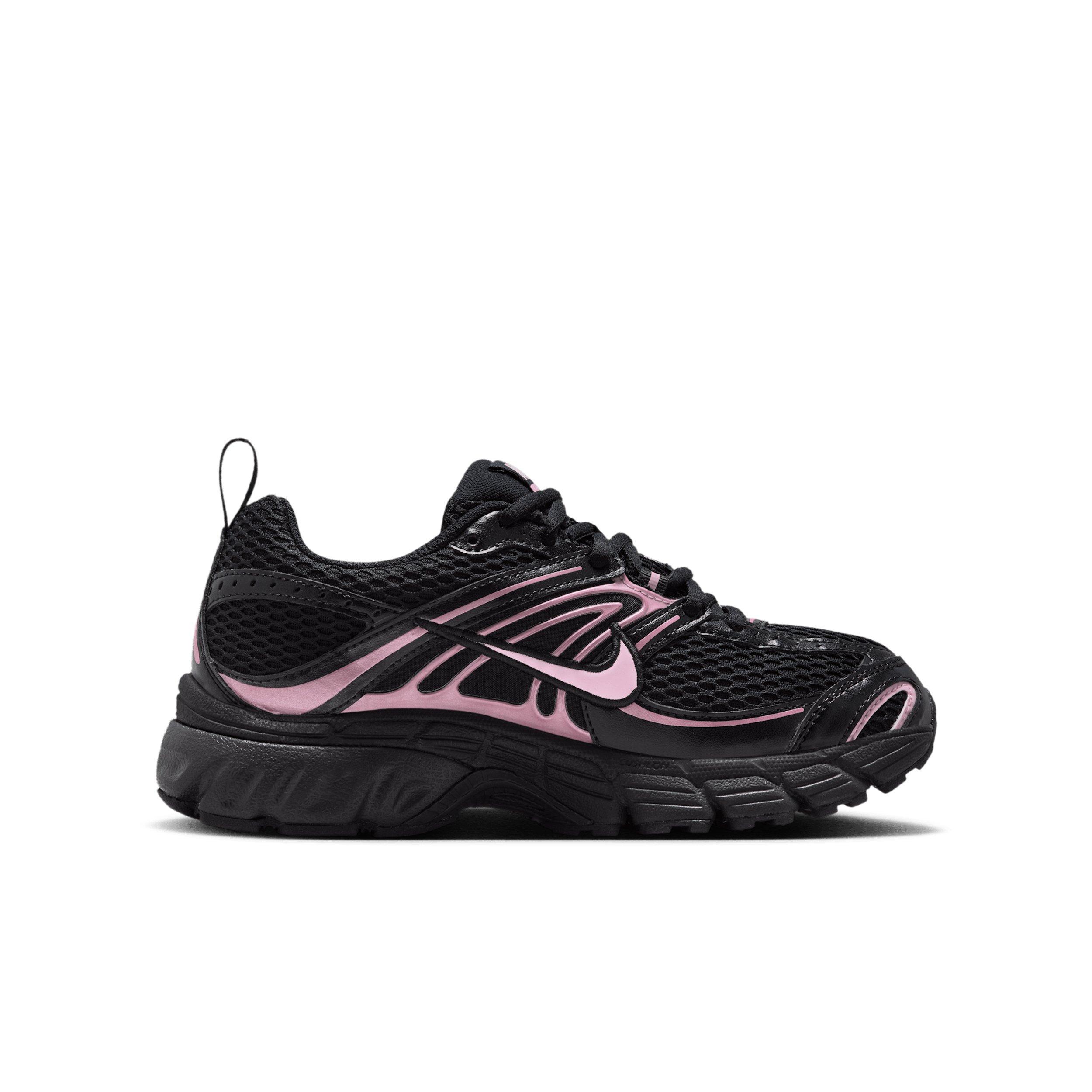 Nike Air Max Moto 2K "Black/Pink Rise/Pink Foam" Grade School Girls' Shoe - BLACK/PINK/PINK
